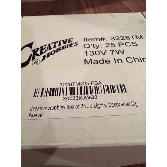 2 Boxes of Creative Hobbies® Colored Light Bulbs (50 Total)! 🌈 - Picture 2 of 4